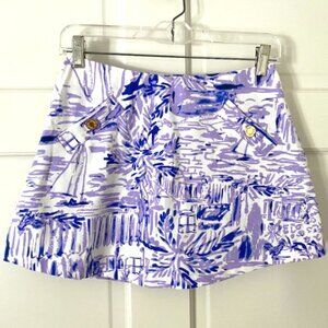 Lilly Pulitzer Purple Skort XS